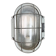 Industrial Cast Aluminium Wall Light with Frosted Glass, 1970s