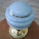 Old table lamp Clichy glass globe