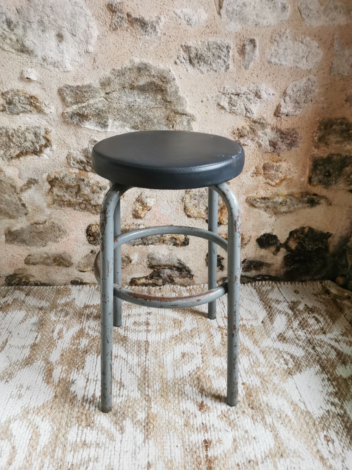 Industrial stool, telecom workshop