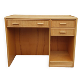Rattan desk 1980