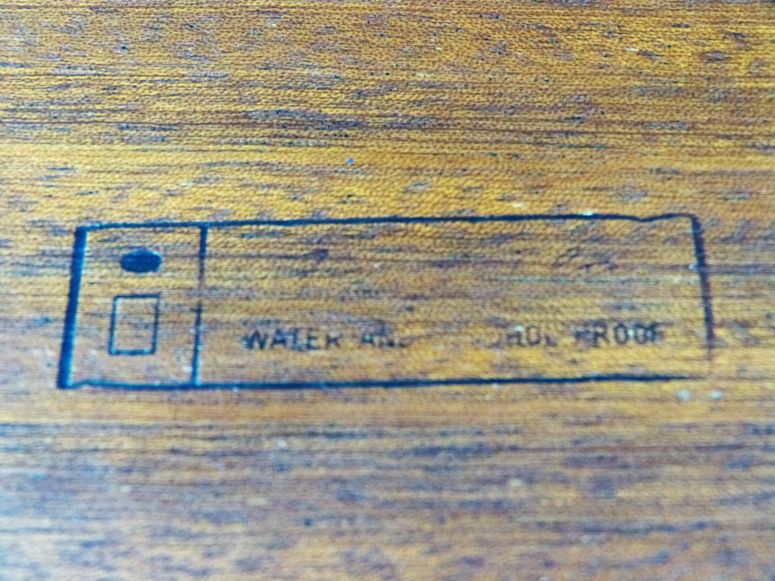 Teak Wooden Serving Tray 1960's