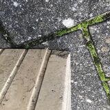 Beige marble coffee table by Roche Bobois, 1970s