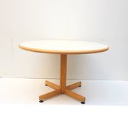 4x Vintage round dining table by Bruno Rey for Kusch and Co from the 1970s