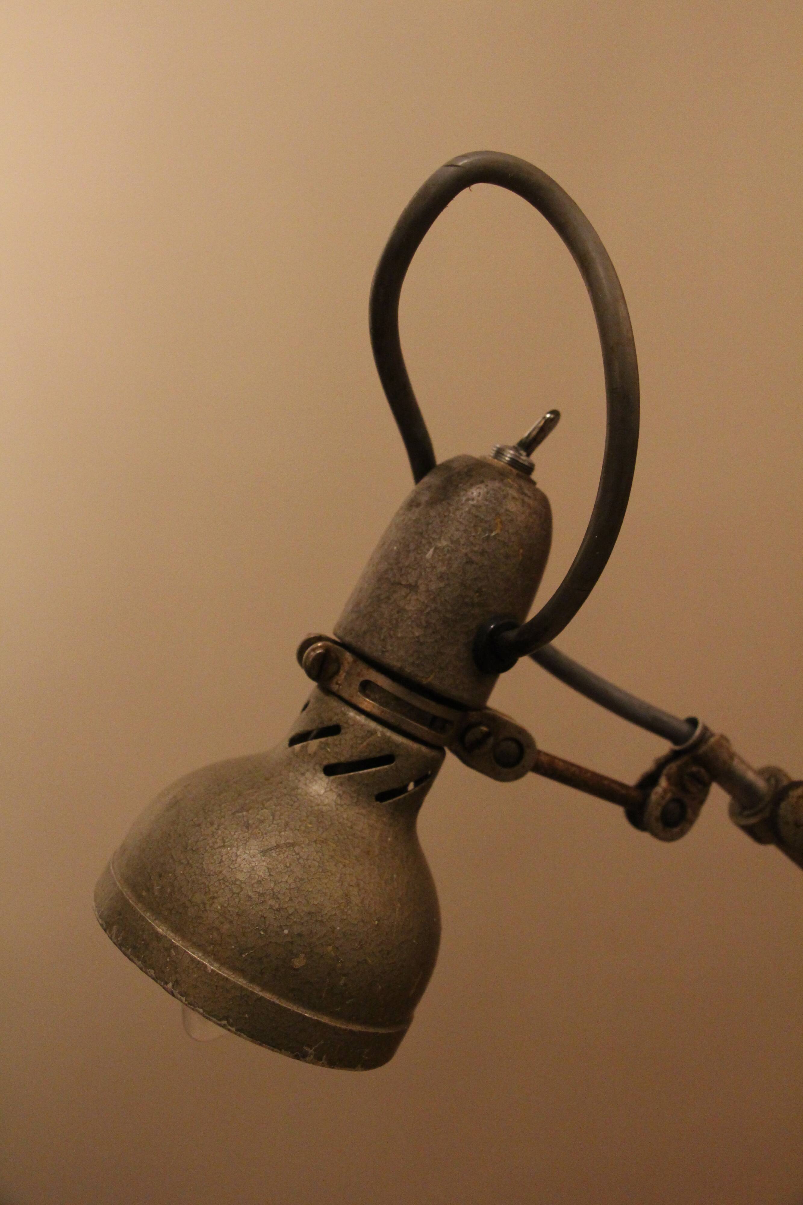 Workshop lamp style lumina telescopic 50s