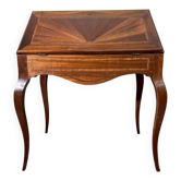 Louis XV style sloping desk in marquetry