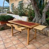 Solid oak design desk 1960