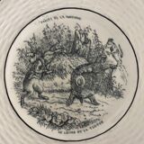 5 talking plates fables of the fountain digoin sarguemines