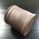 Dark brown flowerpot