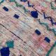 Colorful boujad Moroccan rug - 115 x 239 cm