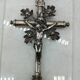 Christ Avec Croix - Argent Italie 19ème Siècle