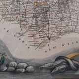 Genuine old map 1854