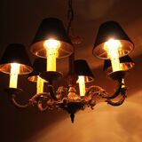 Louis XV style chandelier.