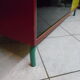 Vintage storage cabinet/sideboard with shelves, wood, formica, carlene