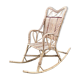 Rocking-chair en rotin