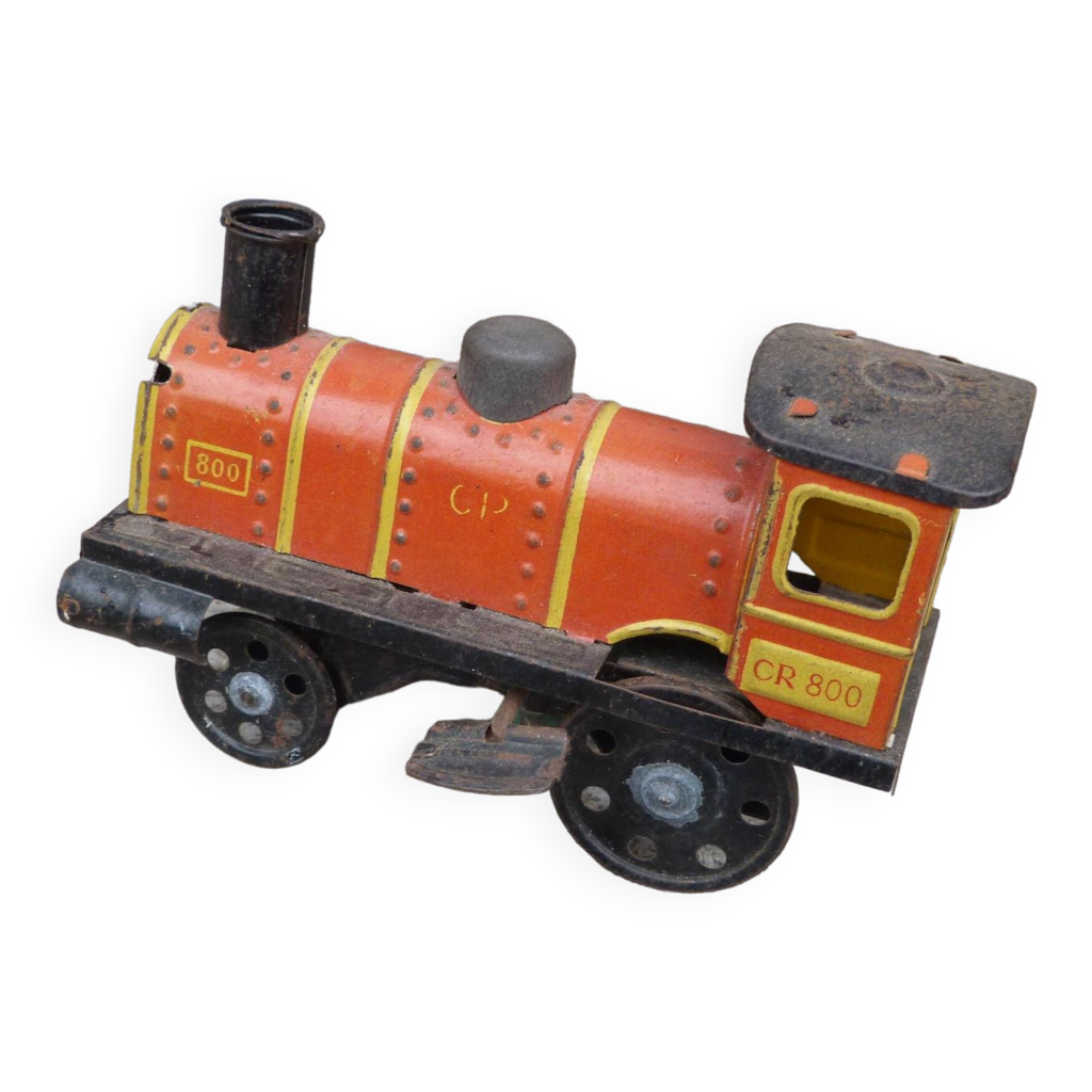 CR CHARLES ROSSIGNOL Chariot A Bagages De Gare Tôle Peinte 9Cm Made In France EUR 45,00 - FR