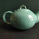 French vintage aquamarine tea set