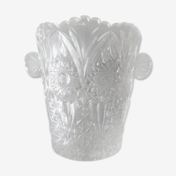 Cut glass champagne bucket