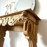 Oak fireplace mantle XIX