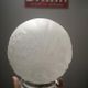 Ceiling lamp wall lamp old globe glass paste white rare model floral decoration Ø 20 cm Art Deco 1930