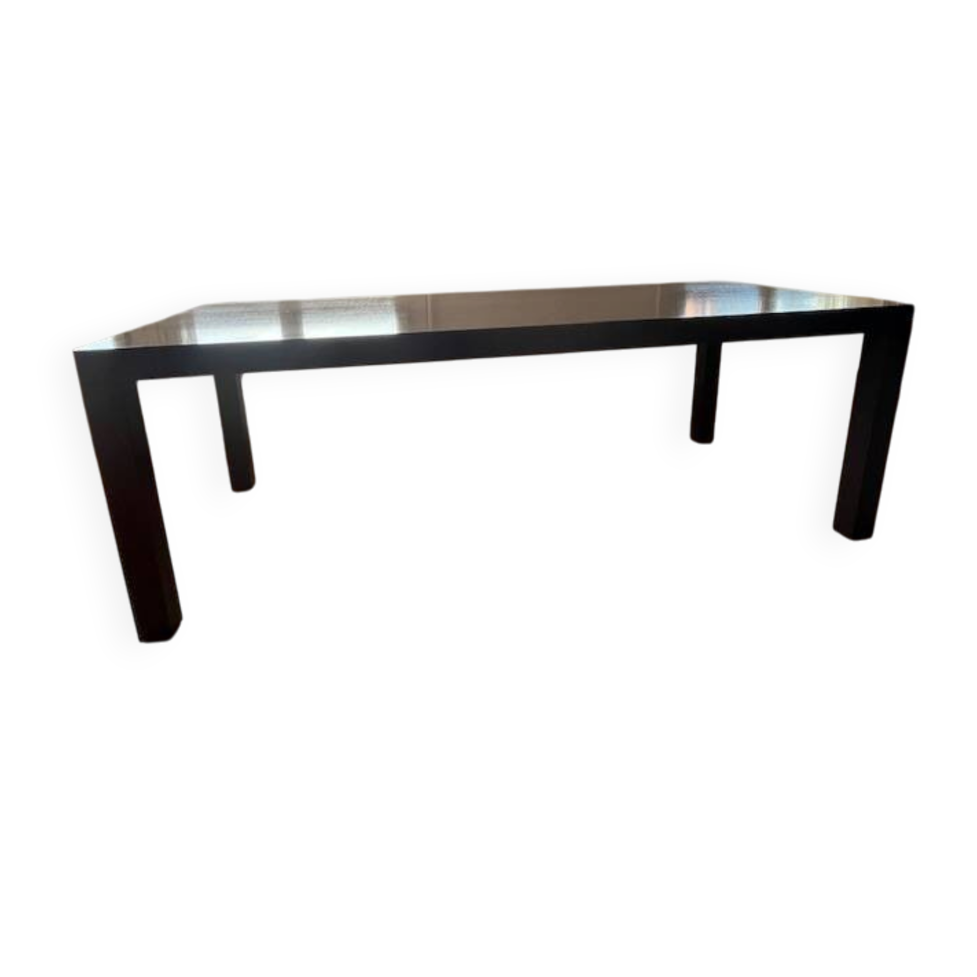 Contemporary solid oak table Cinna
