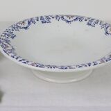 Pedestal dish, Onnaing earthenware, vintage