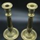 Candleholders in brass