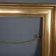 Frame hollow edges gold leaf 47,5x43 leaf 35,5x30,7 cm