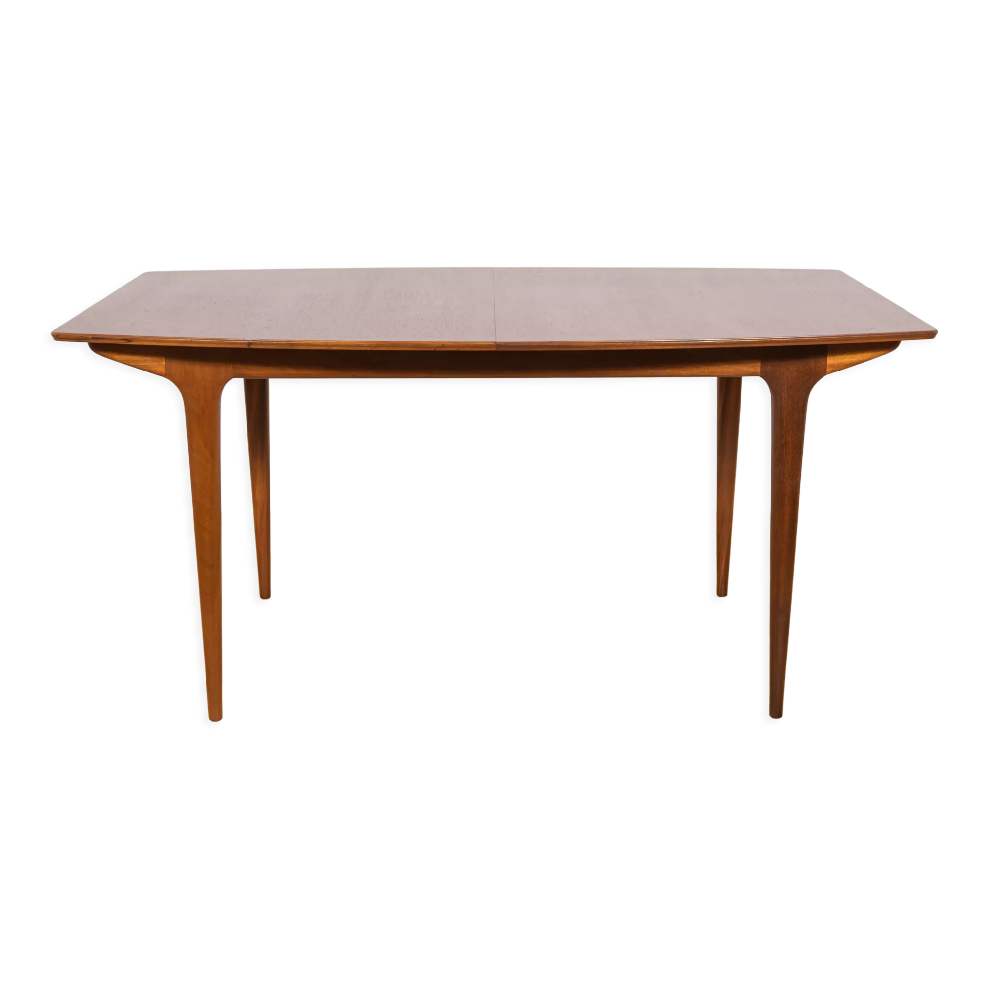 Mid-century teak extendable dining table from mcintosh, 1960s