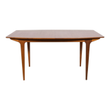 Table à manger extensible en teck de McIntosh, années 1960
