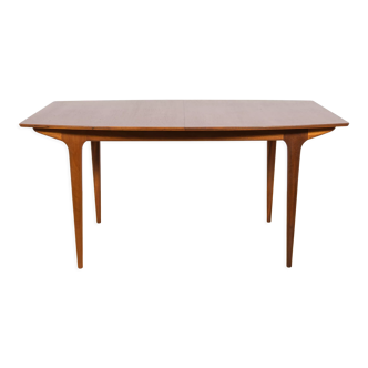Table à manger extensible en teck de McIntosh, années 1960