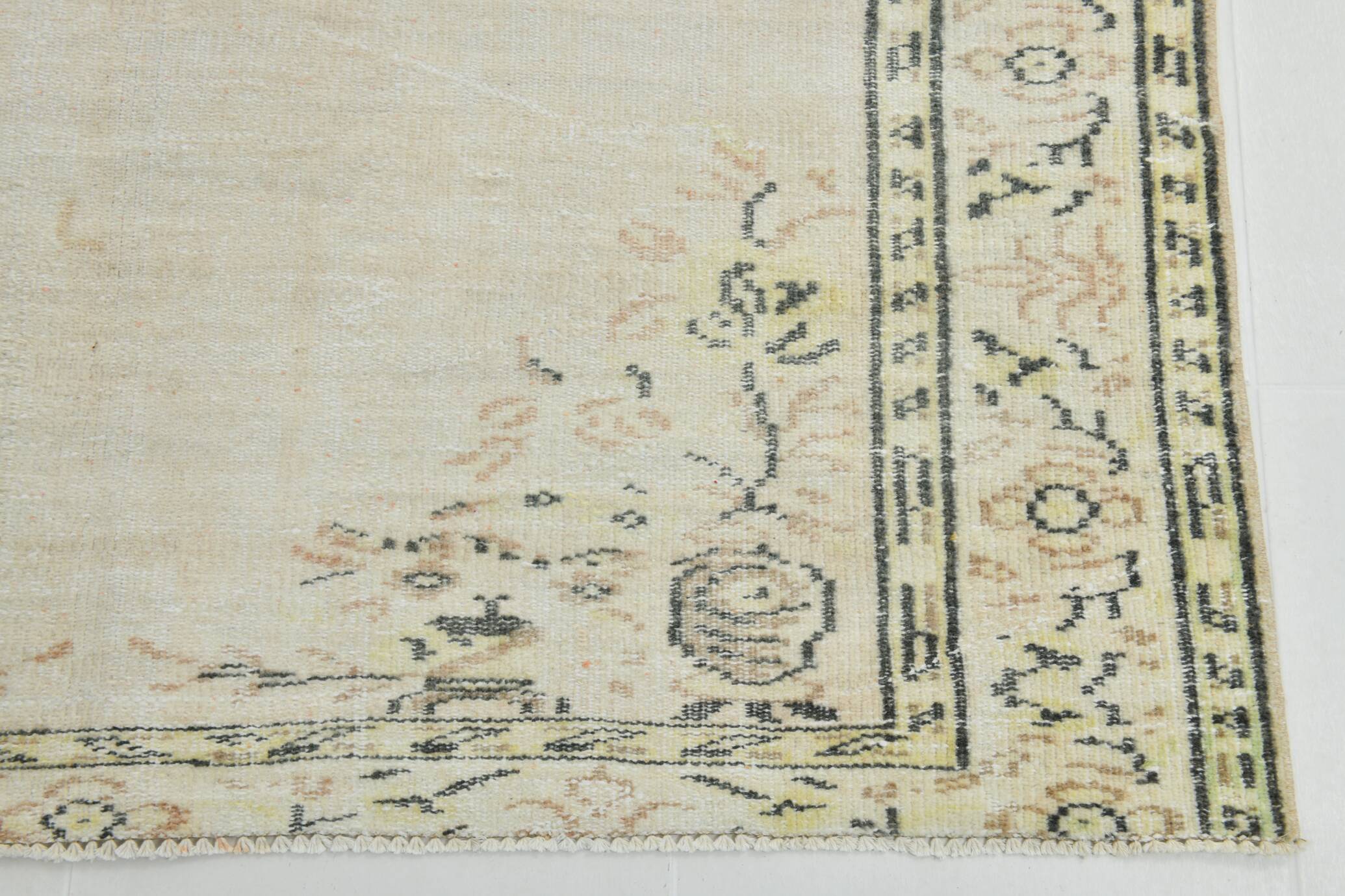 Vintage Turkish Rug, 162x264Cm