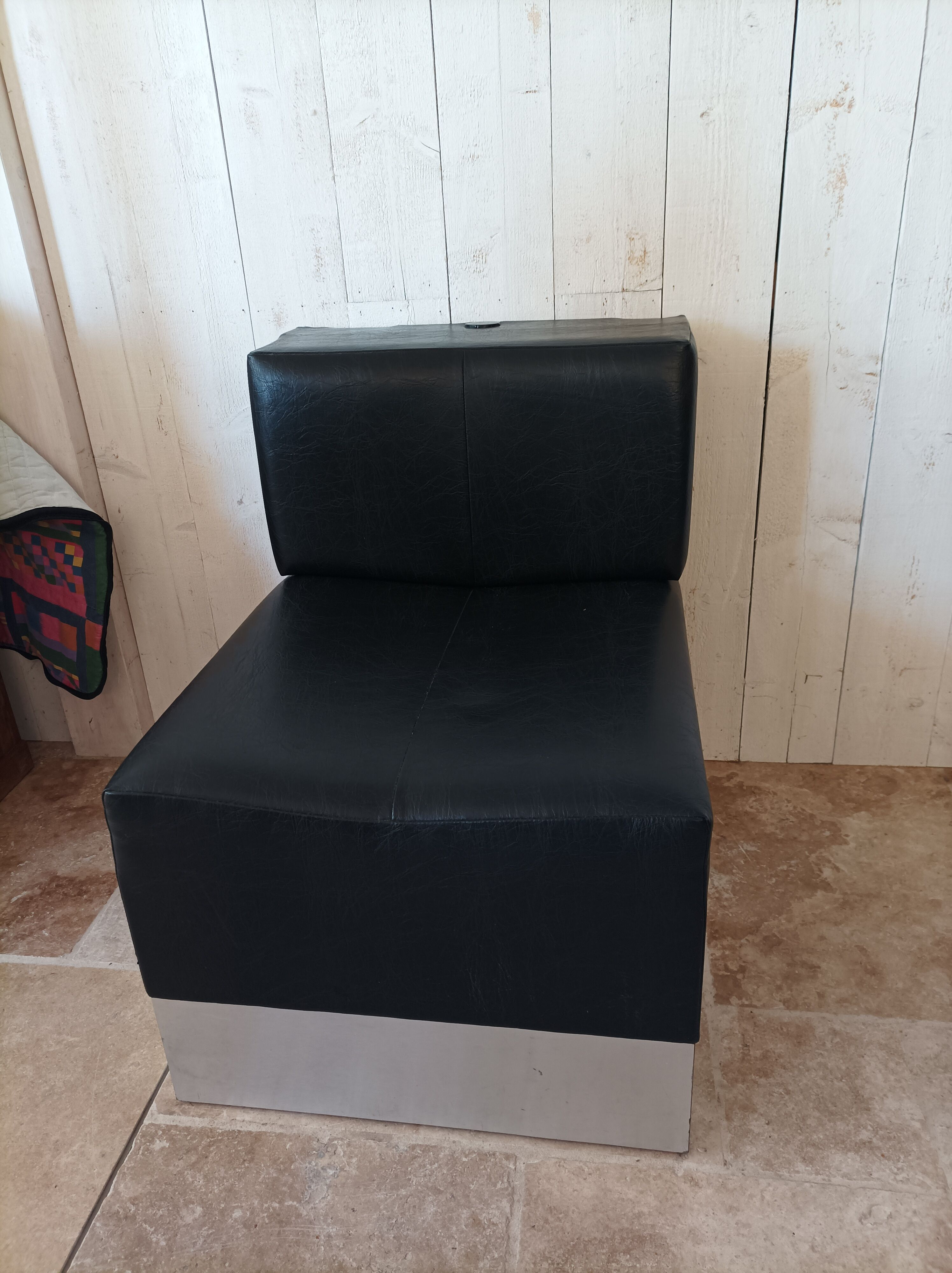 Vintage heated bench