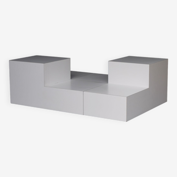 Table basse sculpturale minimaliste, années 1970-1980