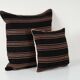Set of 2 vintage Turkish cushion covers 41x41 cm