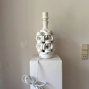 Lampe en céramique de poterie danoise, années 1960