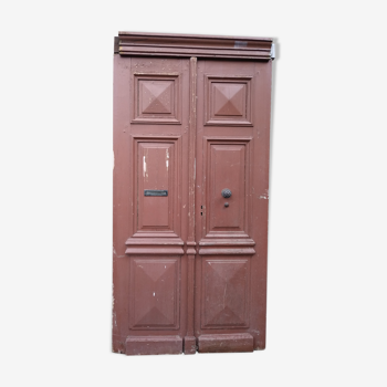 Old entrance door