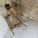 Wooden Rocking Horse – Folk Art
