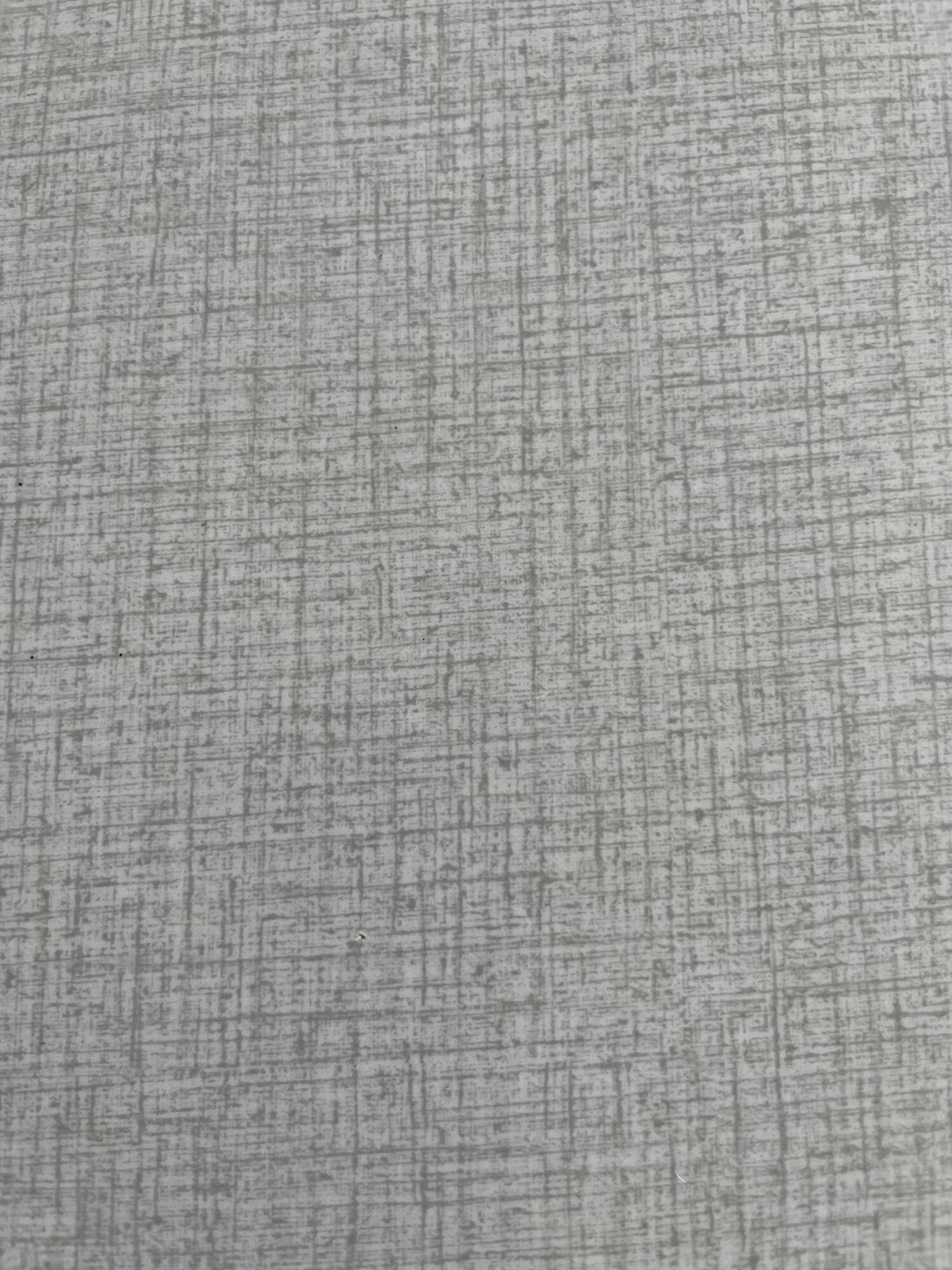 Small, gray formica table