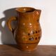 Old glazed ceramic jug – Central Europe, 1974