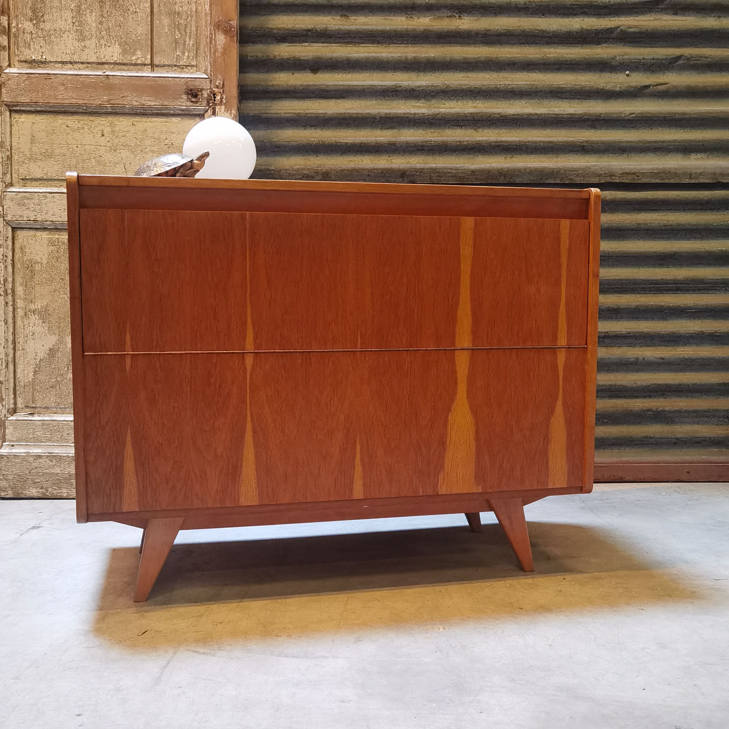 Storage chest or mini bar U459 by Jiri Jiroutek for Interier Praha 1960