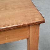 Ancienne table de ferme en bois massif