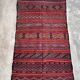 Moroccan Kilim Zemmour rug red - 150 x 285 cm
