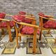 Set de 4 chaises en pin danois style Rainer Daumiller 1970