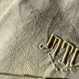 Lot of 6 old monogrammed table napkins