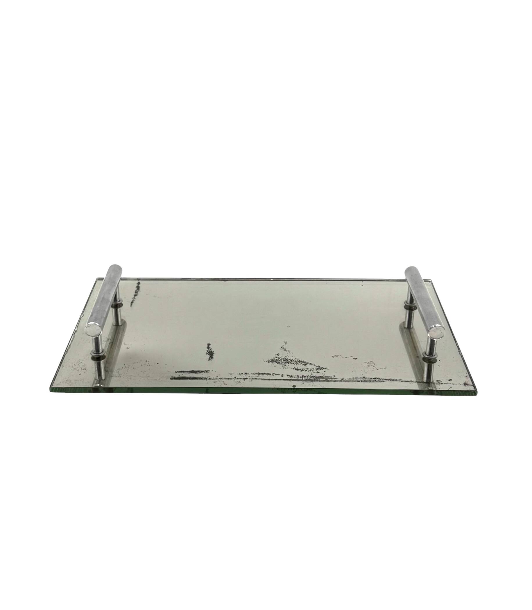 Modernist mirrored tray, France 1960