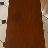 Commode vintage pieds compas