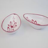 Pair of Avocado cups attributed to Robert Picault