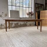 240 cm pine and oak farmhouse table