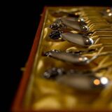 Vintage Dessert Teaspoons in Silver, 1948, Set of 14