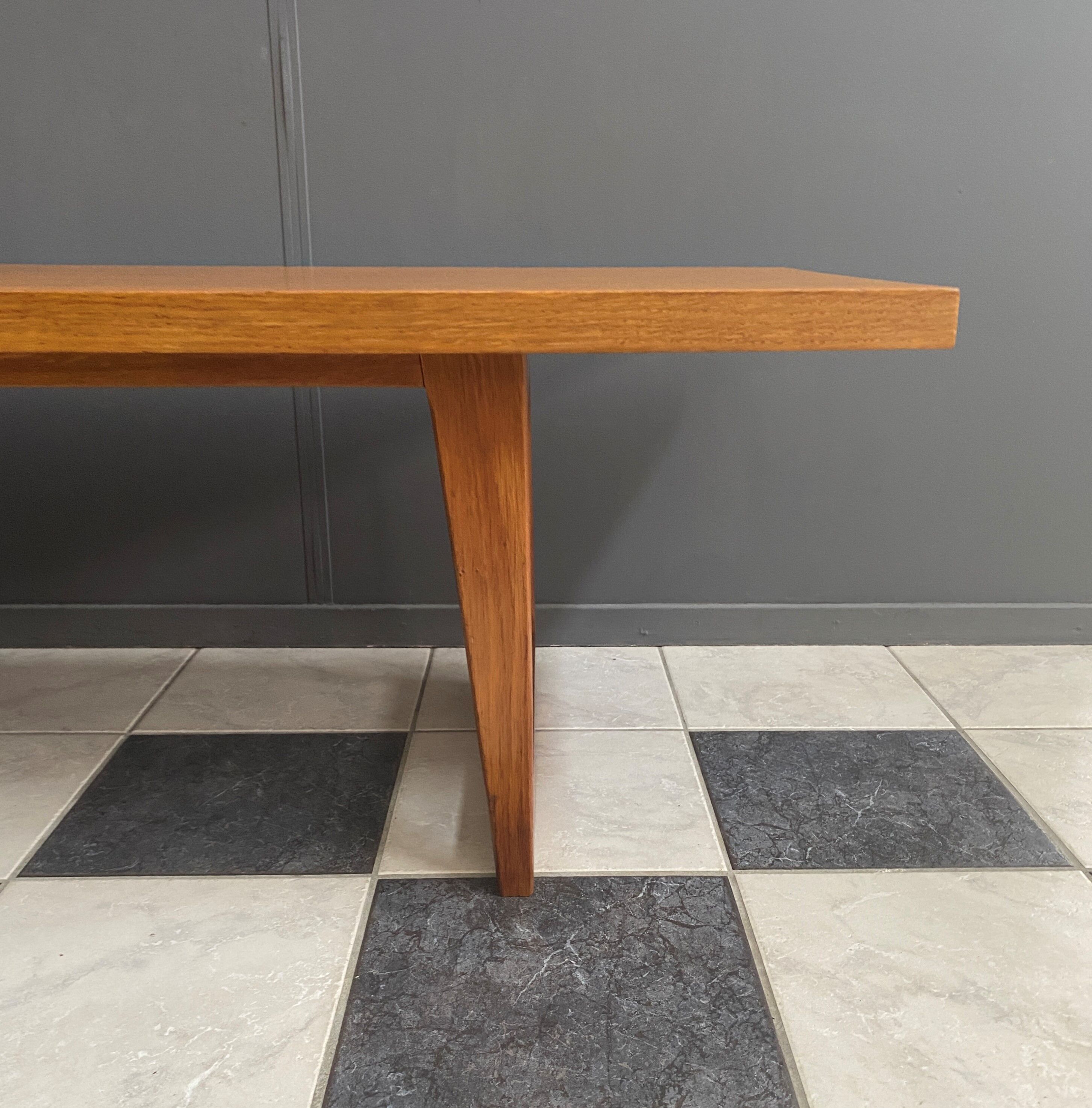 Oak coffee table 1960s